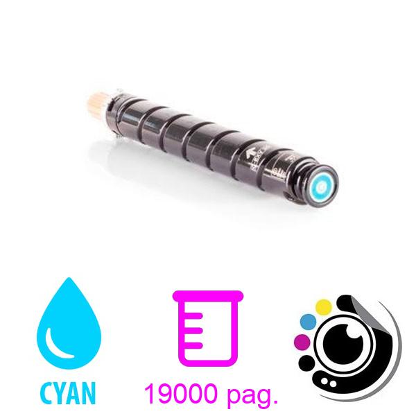 Toner compatible Canon CEXV34 / C-EXV34 Cyan