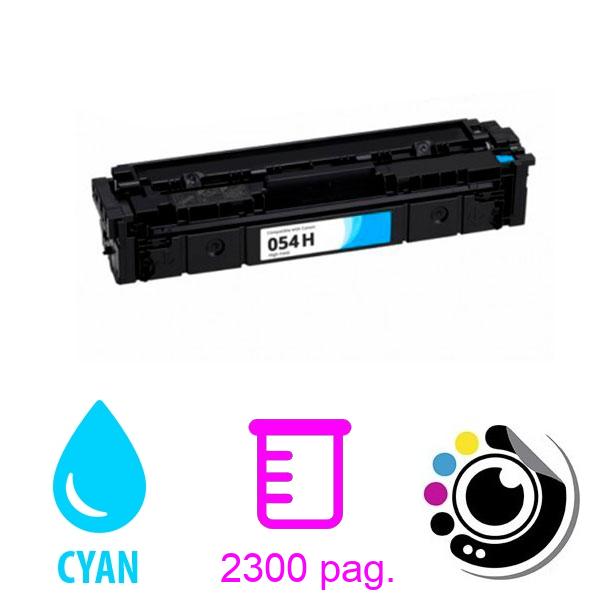 Toner compatible Canon 054H Cyan 3027C002 / 3023C002