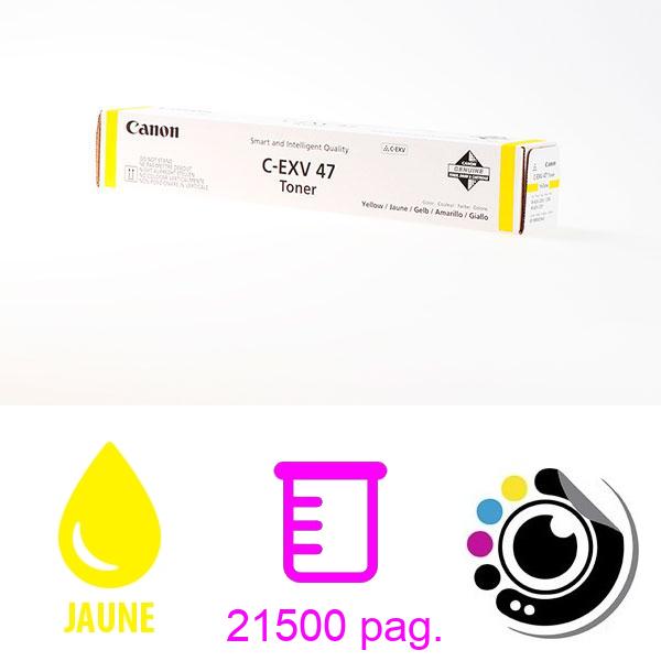 Toner Original Canon C-EXV47 Jaune 8519B002