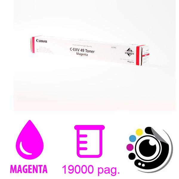 Toner Original Canon C-EXV49 Magenta 8526B002