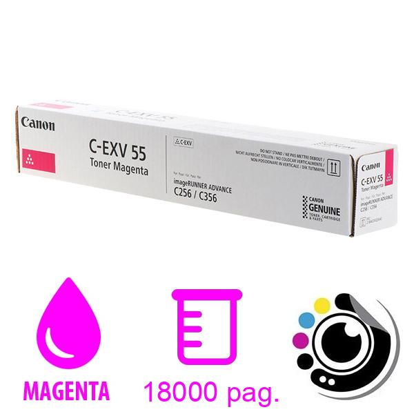 Toner Original Canon C-EXV 55 Magenta 2184C002