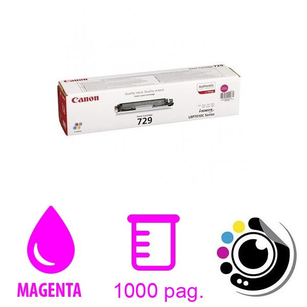 Toner Original Canon 729 Magenta 4368B002