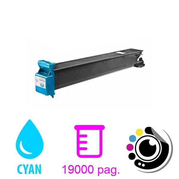 Toner compatible Develop Ineo Plus 353 / 355 Cyan