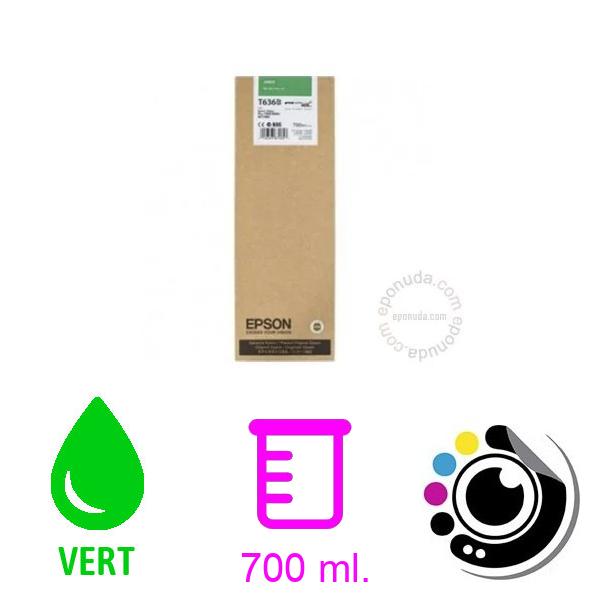 Cartouche Original Epson T636B Vert C13T636B00