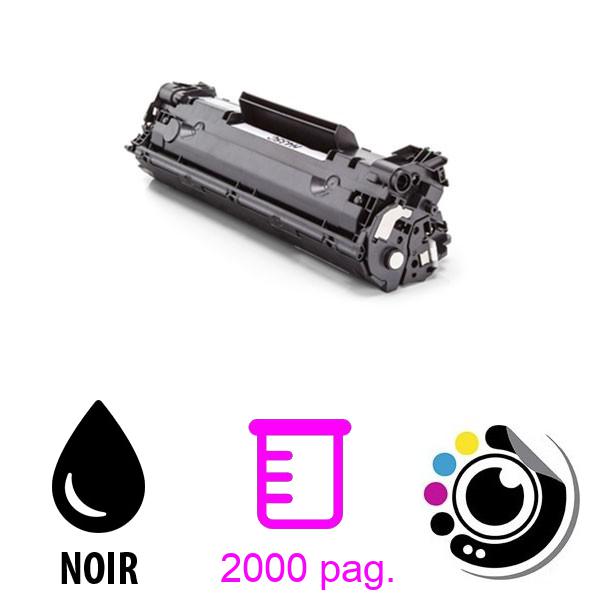 Toner compatible HP CB435A / 35A Noir