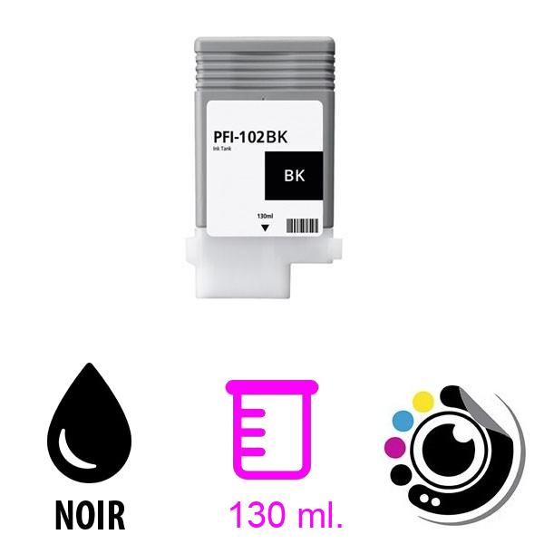Cartouche Compatible Canon PFI102 Noir