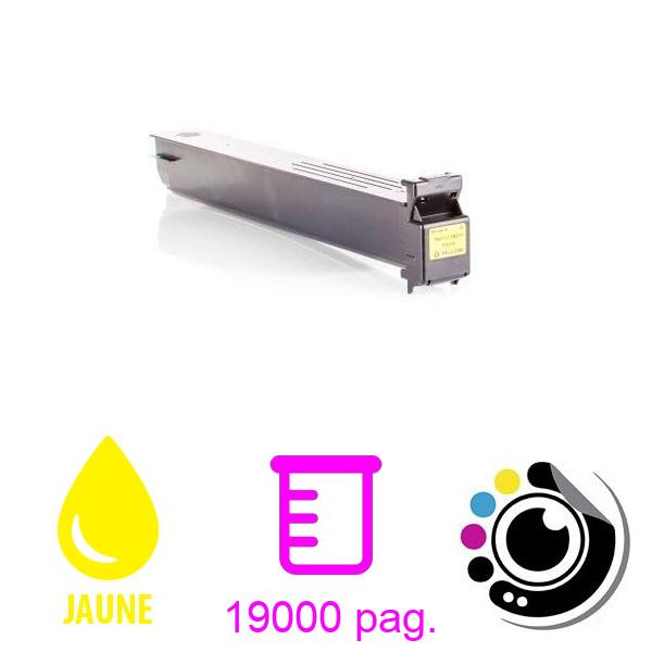 Toner compatible Konica Minolta TN-213 Jaune A0D7252