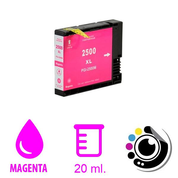 Cartouche Compatible Canon Magenta PGI2500XL / PGI-2500 - 9266B001