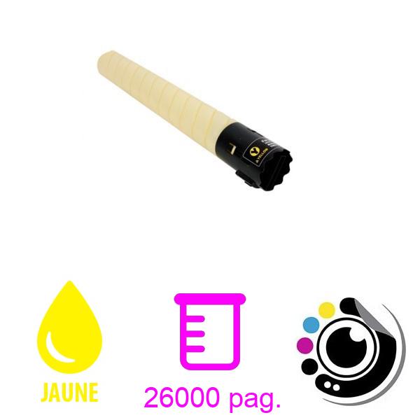Toner compatible Konica Minolta TN324 Jaune