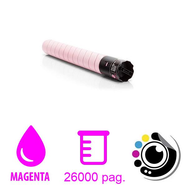 Toner compatible Konica Bizhub C454 / C554 Magenta TN512