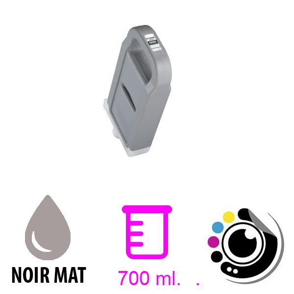 Cartouche Compatible Canon PFI706 / PFI306 Noir Mat