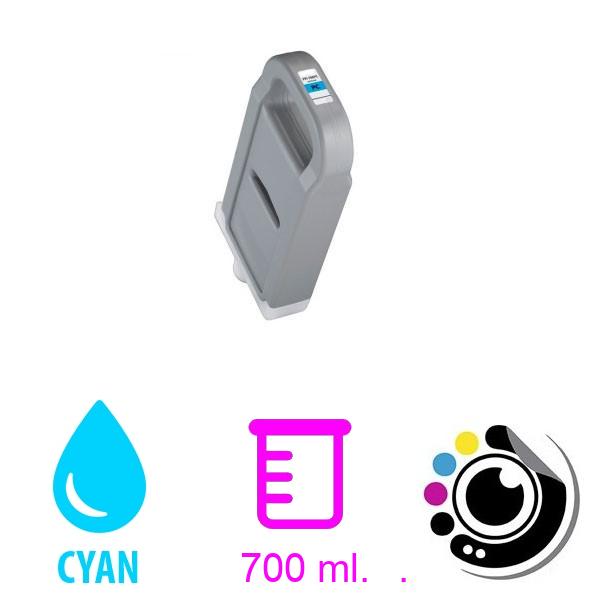Cartouche Compatible Canon PFI706 / PFI306 Cyan Photo
