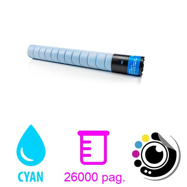 Toner compatible Konica C221 / C221S / C281 Cyan TN220CY