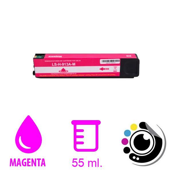 Cartouche Compatible HP 913A Magenta Pigment V.8 F6T78AE