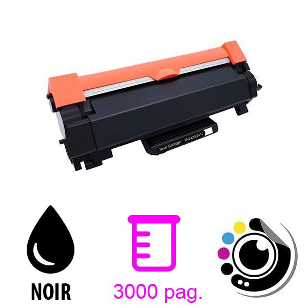 Toner compatible TN2420 / TN2410 Noir