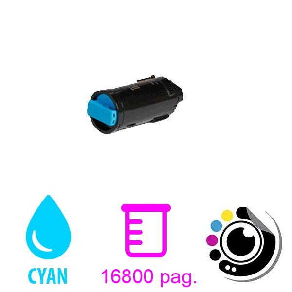 Toner compatible Xerox VersaLink C600 / C605 Cyan 106R03904 / 106R03896