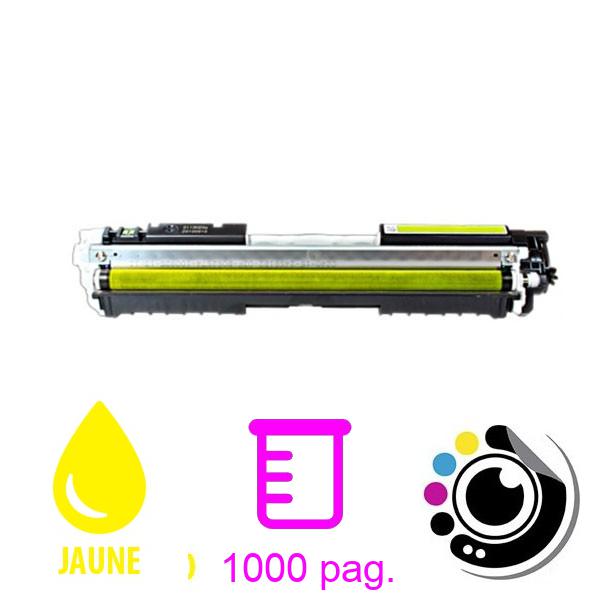 Toner compatible HP CE312A / 126A Jaune