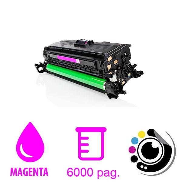 Toner compatible HP CE403A Magenta Nº507A