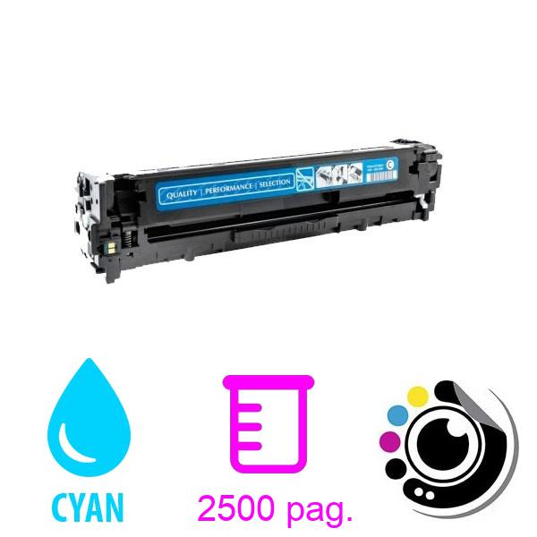 Toner compatible HP CF541X / CF541A Cyan Nº203X / 203A