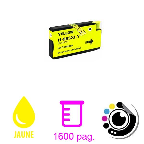 Cartouche Compatible HP 963XL Jaune 3JA29AE / 3JA25AE
