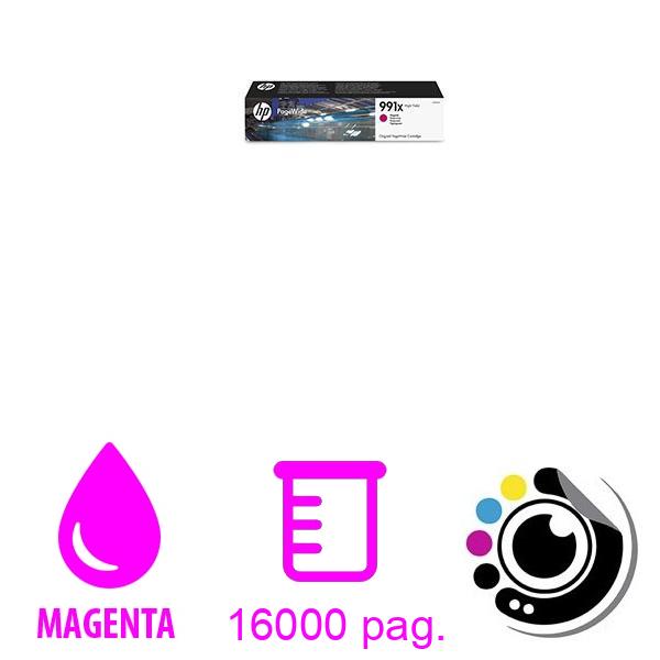 Cartouche Magenta HP 991XC d origine