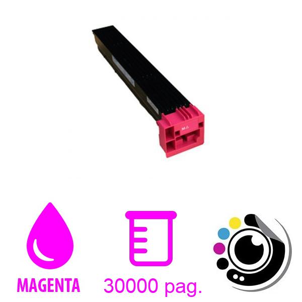 Toner compatible Konica Minolta C452 / C552 / C652 Magenta A0TM350 / TN-613m / TN613