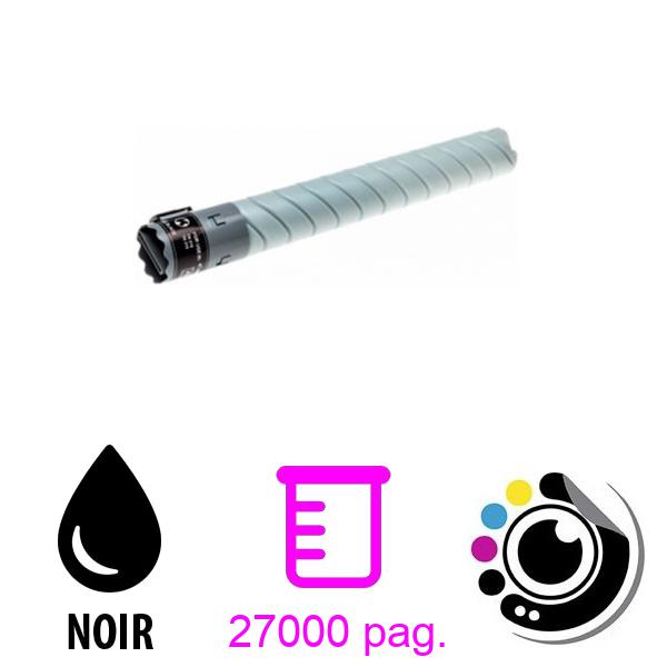 Toner compatible Konica Minolta Bizhub Noir A33K150 - C224 / C284 / C364 / TN-321K / TN321