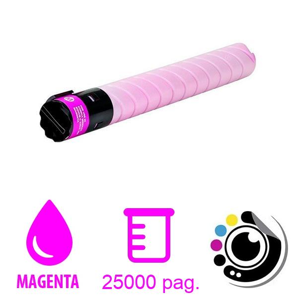 Toner compatible Konica Minolta C224 / C284 / C364 Magenta A33K350 / TN-321M / TN321