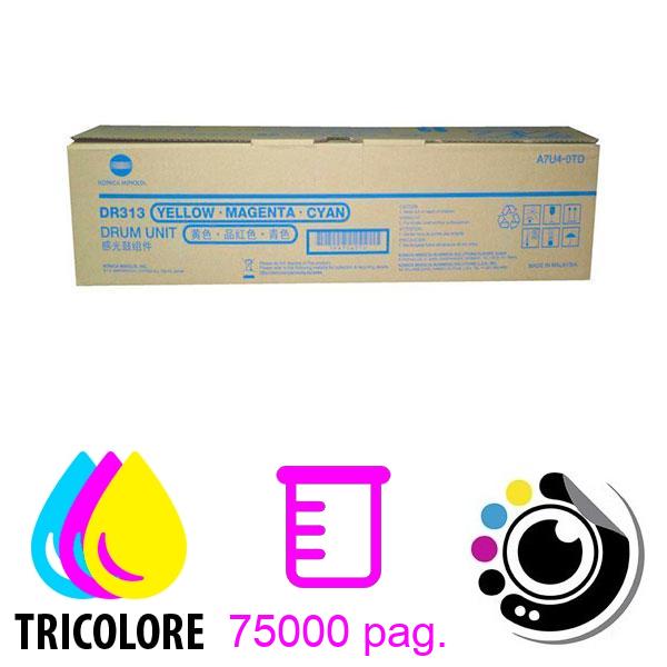 Tambour Original Konica Minolta Bizhub C258 / C308 / C368 Tricolore A7U40TD / DR313C