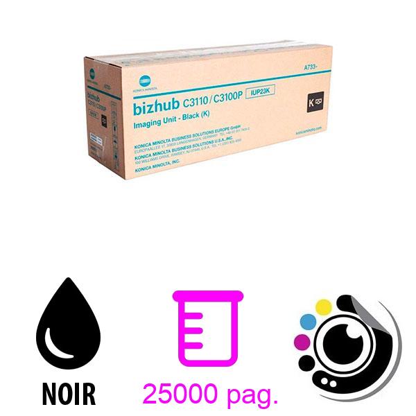 Tambour Original Konica Minolta Bizhub C-3110 Noir A73303H - IUP23K