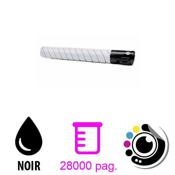 Toner compatible Konica Minolta Bizhub C458, C558, C658 Noir TN-514 / A9E8150