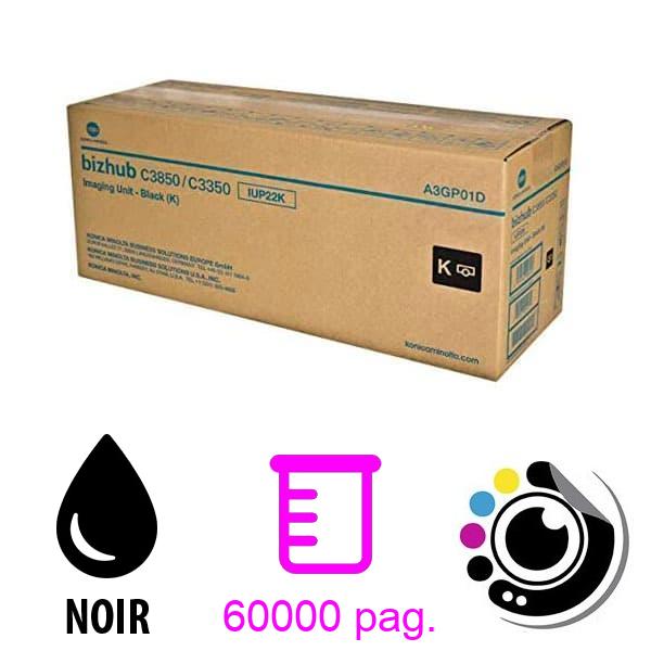 Original Tambour Konica Minolta IUP-22 Noir A3GP01D