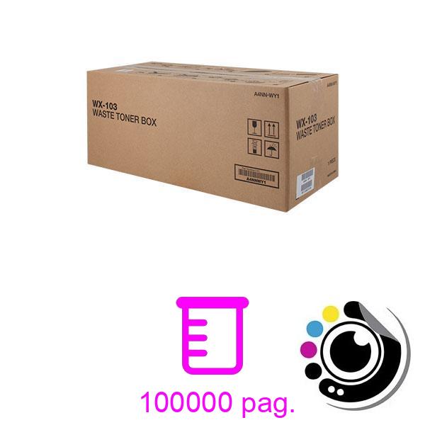 Original Boite Residuelle Konica Minolta Bizhub C364 / WX-103 / A4NN-WY4