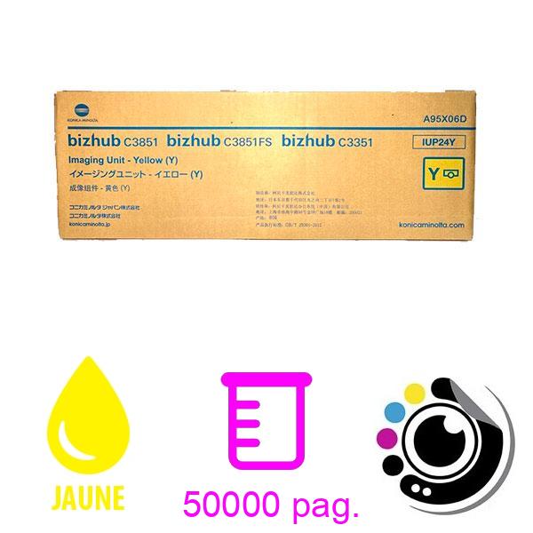 Original Tambour Konica Minolta IUP-24 Jaune A95X06D
