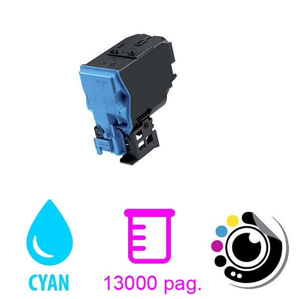 Toner compatible Konica Minolta TNP49 Cyan (A95W150 A95W250 A95W350 A95W450)