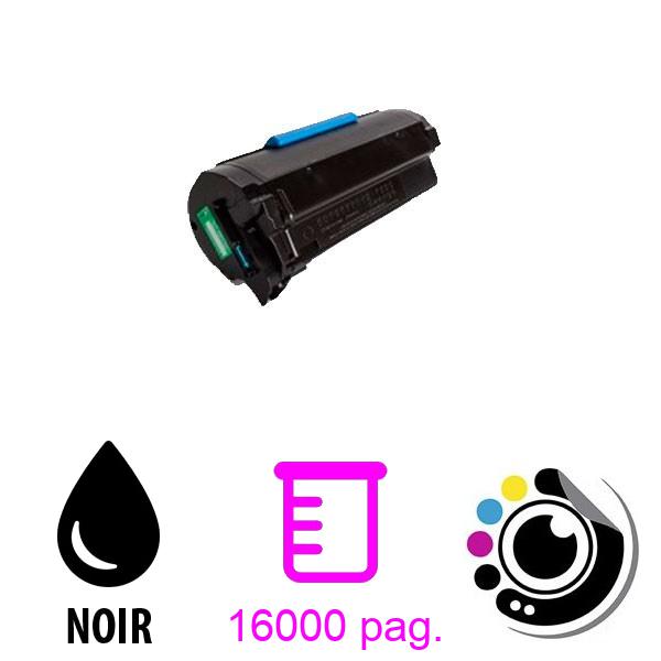 Toner compatible Lexmark M1140 / M1145 / XM1140 / XM1145 Noir 24B6213