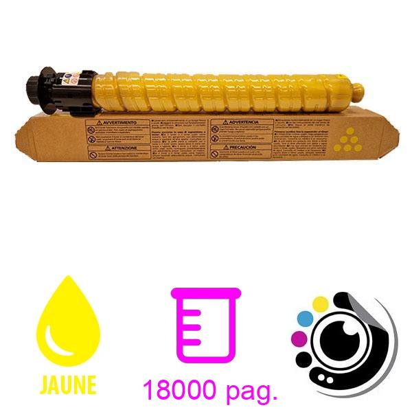 Toner compatible Ricoh MP-C3003 / MP-C3503 / MP-C3004 / MP-C3504 / MP-C4504 / MP-C5504 / MP-C6004 - 841818 Jaune