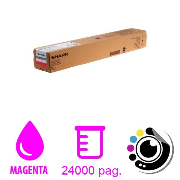 Toner Original Sharp MX-61GTMA Magenta 082916