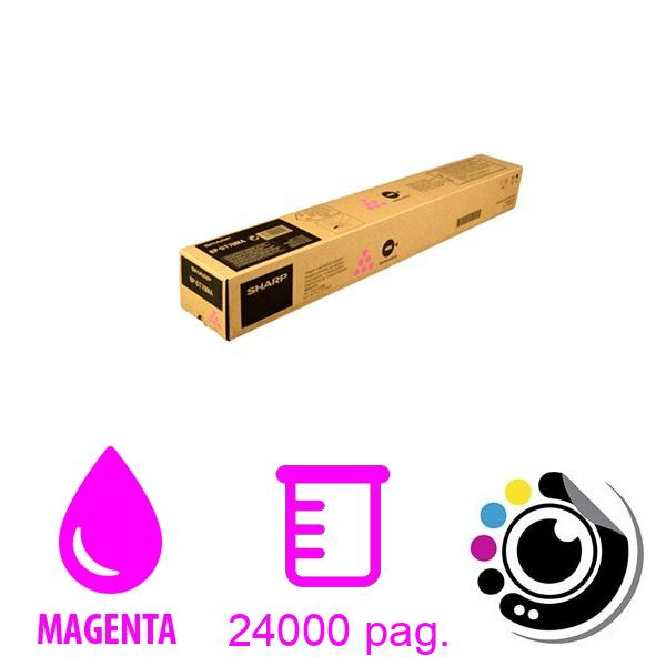 Toner Original Sharp BP-GT70MA (Magenta)